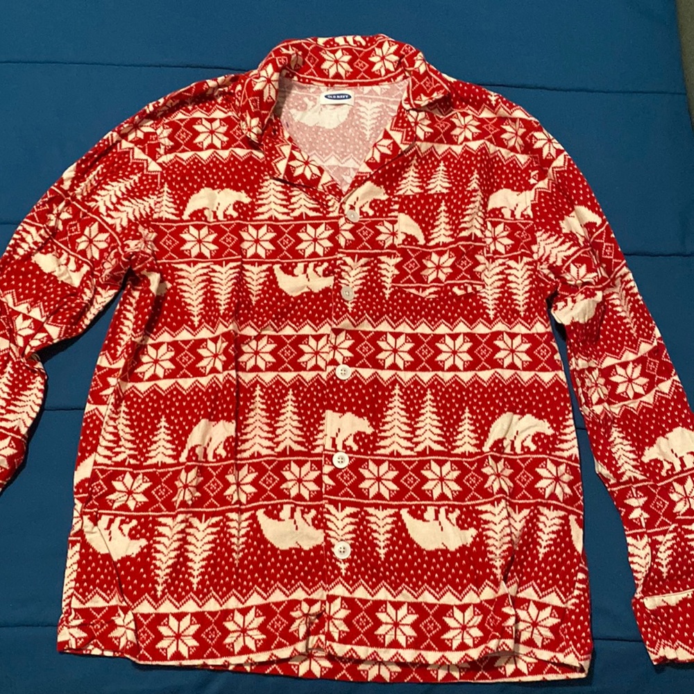 Old Navy Christmas pajama set